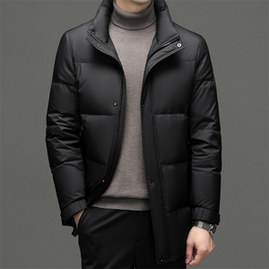 BJY15335钱塘2020-2冬季厚款商务休闲立领中年男士羽绒服P315图片