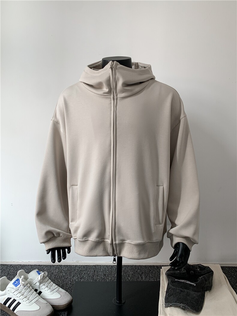 XZ809A/DMWY01/P88/控108/加绒P98/控118空气层重磅连帽开衫卫衣,男装卫衣,星座809A(原222-1)