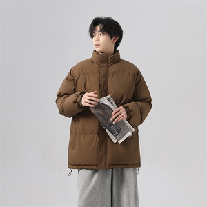 主推！三防面料加绒加厚立领大码棉衣羽绒服男 MY1266-特批68图片