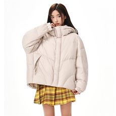 男女款秋冬季羽绒服痞帅设计感泡芙款上衣外套225-2-Y213-P255，男装羽绒服，星座225-2
