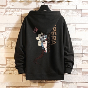 KS21161-P38 加绒款-P43 连帽开衫卫衣男运动外套大码班服 砖墙图片