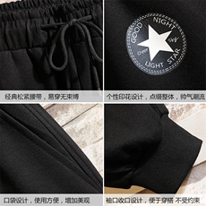 TK6008-P85开衫连帽卫衣套装男运动套装两件套砖墙挂拍，男装卫衣，电商A040A