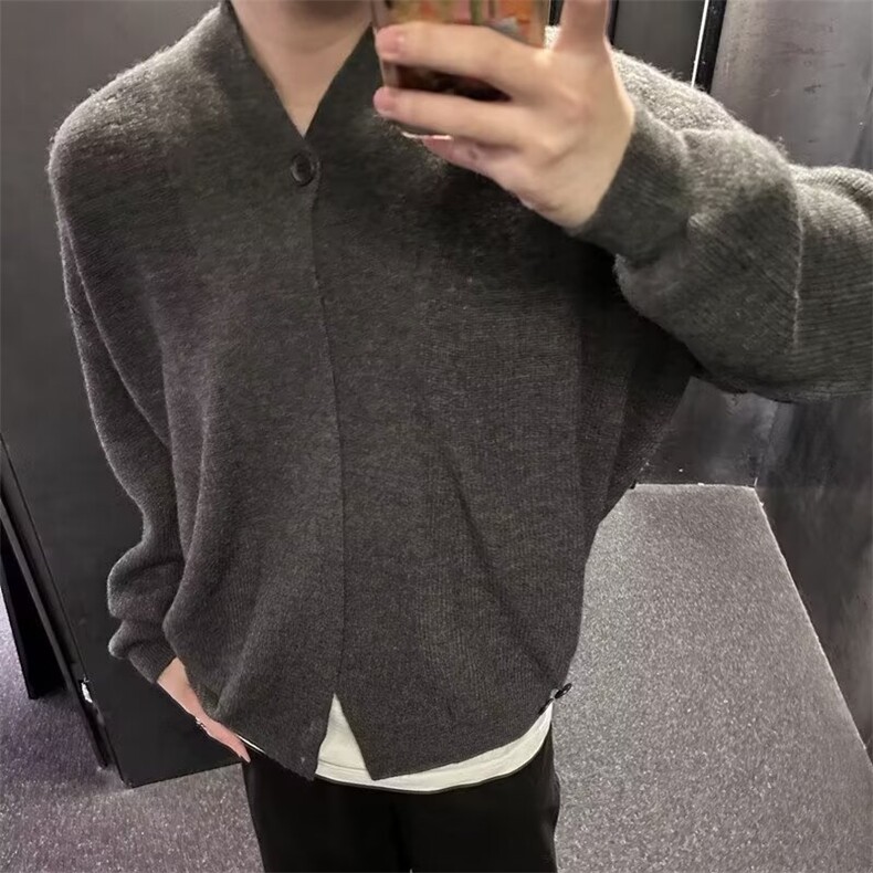 亨利领毛衣男宽松休闲慵懒感保暖套头针织衫513AKS2568P53,男装针织衫/毛衣,星座513A