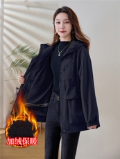 现货！现货！2025冬季女装新款加绒加厚中长款棉衣棉服，女装棉衣/棉服，以桐