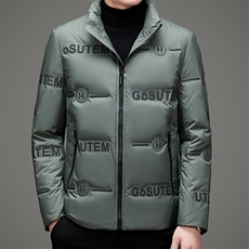 冬季新款羽绒服中年男士冬装时尚休闲立领保暖外套MSNA20630-P265，男装羽绒服，电商B212（原钱塘6029）