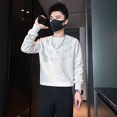 高级感烫钻设计感卫衣外套男社会小伙店主风301C-WY37-P58控78，男装卫衣，星座301C（原B323）