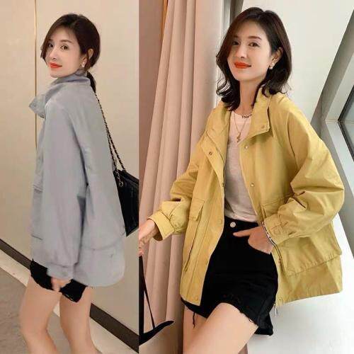 秋款风衣，女装风衣，视线·L
