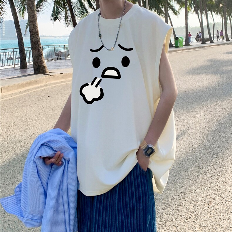 量大图低自动【有货】纯棉背心HD019-1-BX25105-P20，男装背心/马甲，电商019-1