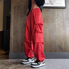 美式机能裤子男高街潮牌大口袋束脚工装休闲冲锋裤1001-1K015-P45，男装工装外套，星座1001-1