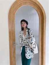 [现货]秋季新款花西装外套，女装西装，AN AN