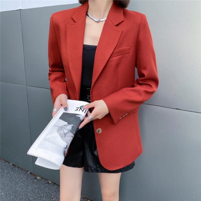 精仿西装外套，女装西装，秋莎明月