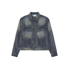 现货不缺货水洗牛仔衣潮流牛仔外套1209-1-JK18-P78（网图），男装工装外套，星座1209-1