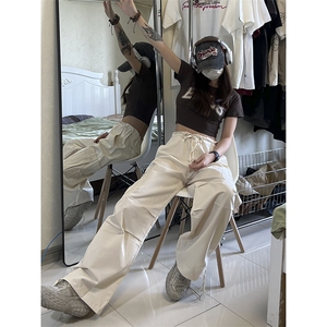 B221 美式ins街头hiphop宽松工装休闲裤子 LK23122-P65 控88图片