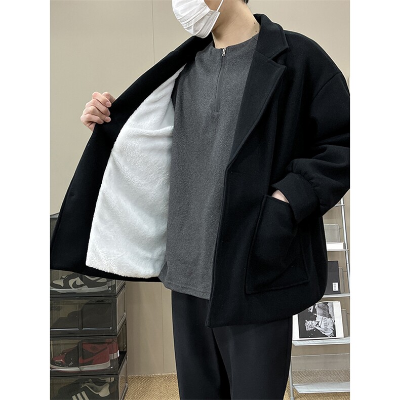 A178XF001P65加绒P75秋冬季大衣西服,男装西服,电商A178
