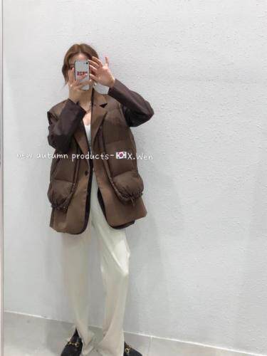 韩版羽绒、皮毛一体，女装，zge