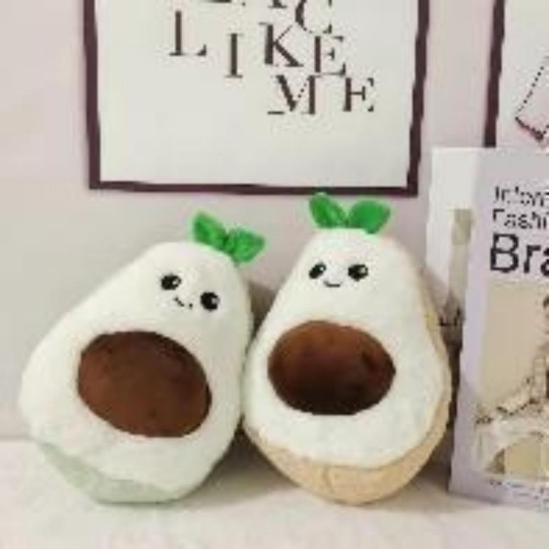笑脸牛油果，天磊毛绒玩具