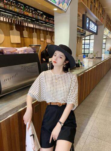 夏季新款波点上衣，女装，斐伦缇娜