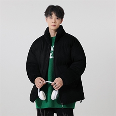 情侣麂皮绒棉服男冬新款情侣棉衣外套加厚棉袄羽绒服MY8805-P68，男装棉衣，星座205-1