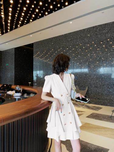 白领气质连衣裙，女装连衣裙，卡西姆