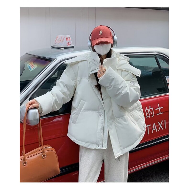 S807-P80新款韩版时尚宽松加厚棉服短款棉衣面包服外套图片