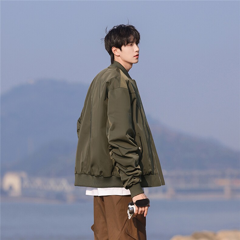 1美式MA1解构设计飞行大码M-5XL夹克聚酯纤维JK77988P85控138,男装夹克,星座226-2