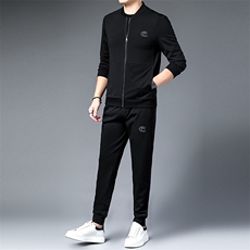 SA9686-3钱塘2020-2中青年男士百搭简约冬季厚款卫衣套装P240，男装休闲套装，钱塘207-2