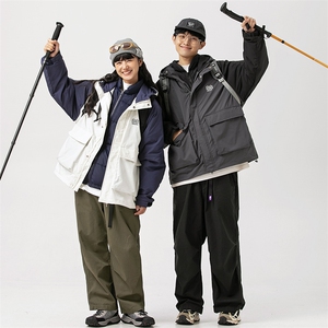 2026冬季新款男日系潮牌白鸭绒三合一羽绒服加厚外套YR22-F259图片