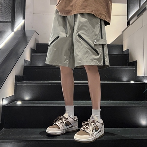夏季新款工装短裤男潮牌ins休闲裤宽松大码中裤五分裤D0602-P46图片
