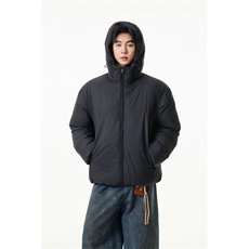 90%绒新标有报连帽韩版宽松羽绒服外套Y995/P350现货，男装羽绒服，星座202