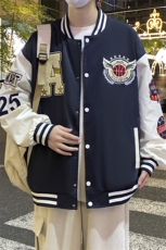 2026新款美式棒球服宽松休闲潮流痞帅立领夹克A436-22129-P68，男装夹克，电商A436