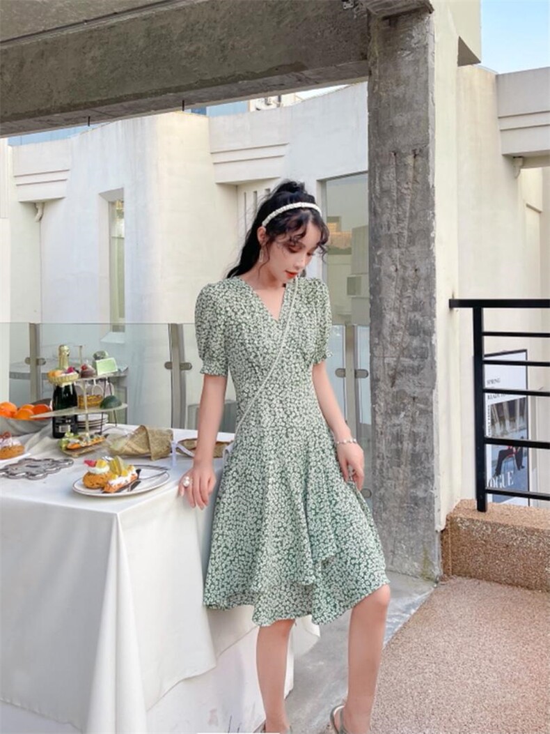 碎花裙，其它，安玖拉