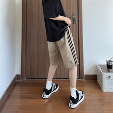 大量现货夏季户外拼接撞色休闲短裤男小众垂坠感速干裤DK708-P40，男装牛仔裤，电商A178