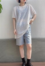 长春花篮，提花针织面料，黑色，白色，蓝色ML，其它，with E Q