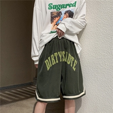 2025夏潮ins休闲卫裤男时尚五分短裤A061-X5222-P45-控59，男装牛仔裤，电商A061-1