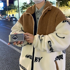 冬款新款加绒加厚棉衣羊羔绒棉服外套青少年男装MY105P105控价138，男装棉衣，电商A086