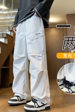 2025港风潮流工装宽松松紧速干伞兵裤男，男装工装外套，星座505-2（原电商A260-1)