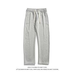 美式斜切弯刀版型卫裤大码宽松休闲运动裤长裤K8547-P16【特价】图片