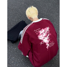 酒红色