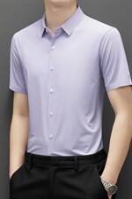 YLBL509限价118元男式2023年夏季新款无痕衬衫男短袖休闲衬衣P68，男装衬衫，电商B360