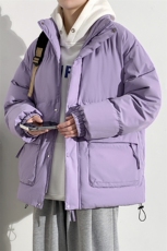 冬上新加棉加厚棉服学生纯色立领棉衣外套男女8349-P115控价158，男装棉衣，电商A441-1