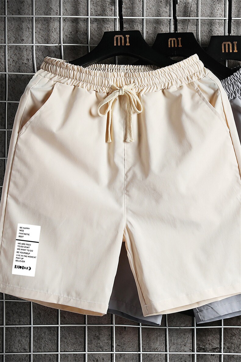 DK39045-P15港风休闲短裤男士大码运动五分裤男中裤男马裤网格,男装休闲裤,电商A040A