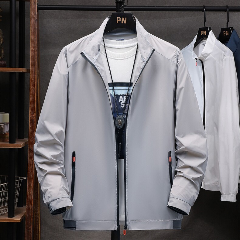 2023夏季青年轻薄户外连帽防晒服情侣潮流皮肤衣钓鱼服FS2087-P20，男装夹克，星座1402-1