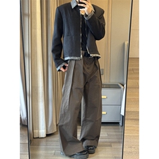 【有货】CLY6628CC-特P85小香风拼接翻领夹克外套男高级感，男装夹克，星座1007（原301D）