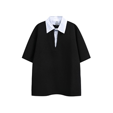 特P42无差价新款夏季潮流设计百搭短袖T恤-HT1018日系白底，男装T恤，电商A003