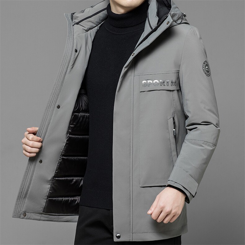 羽绒服男士新款秋冬季宽松休闲青年中年保暖连帽外套FF2283-P245,男装羽绒服,星座1105-3