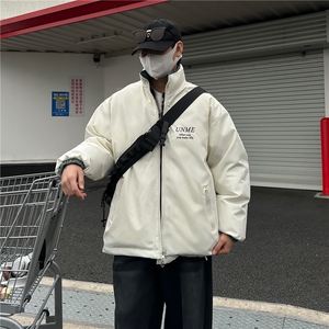 b228-M5059-P100 双面穿加厚极光变色棉服图片
