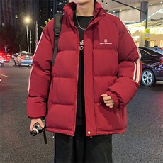 量大优可提供视频冬棉衣立领条纹HD019-1-MF5215-P75，男装棉衣，电商019-1