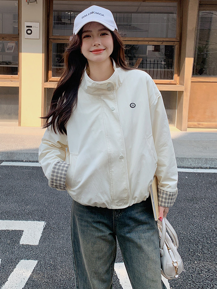 （现货）短款外套女2025早春新款多巴胺穿搭少女上衣,女装短外套,韩蔻秀