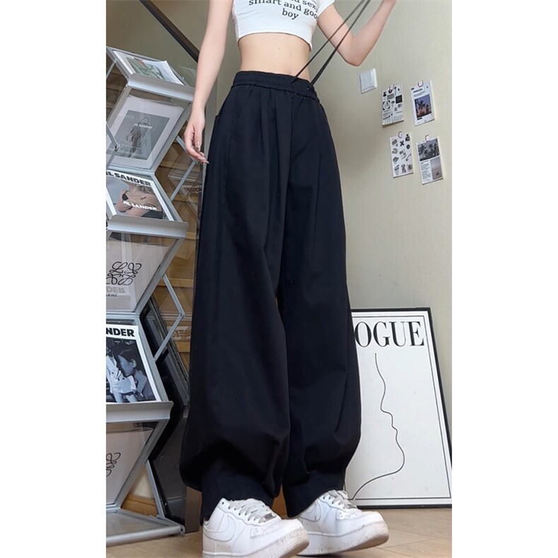 美式潮高腰显瘦宽松大码全棉休闲裤小束脚K8583-P42【特价】,男装休闲裤,电商A007