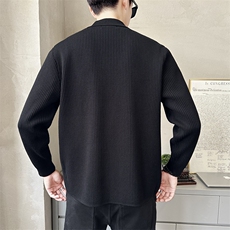 针织衫开衫外套男春秋季新款毛衣西装韩版潮流时尚百搭K7706-P115，男装针织衫/毛衣，电商A237